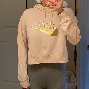 Nike cropped sweatshirt
